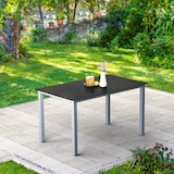 thumbnail of Alu Gartentisch 150x90x75cm silber