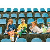 thumbnail of 2 Snack Eimer Papier 14x16,5cm mit Streifen Muster - Popcorn Eimer Snackeimer für Kino Party Fußball Geburtstag Tischdeko & Partyzubehör Weiß Schwarz