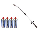 thumbnail of Piezo Thermal Weeder Tocha a Gás + 4 Recargas Herbicidas Herbicidas Assassinas Térmicas