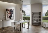 thumbnail of Ausziehbarer Tisch 90 x 130/234 cm, Gestell Tecno Premium Esche weiß, Anthrazit