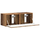 thumbnail of vidaXL TV-Wandschrank 2 pcs Altholz 60 x 31 x 29,5 cm Holzwerkstoff