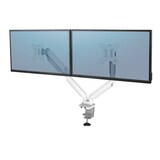 thumbnail of Monitorarm Platinum Series 2 Bildschirme Tischklemme weiß,