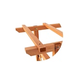 thumbnail of COSTWAY Canteiro elevado com treliça e cobertura suspensa, vaso com treliça, floreira para plantas trepadeiras, laranja