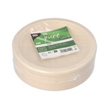 thumbnail of 50 Teller, Zuckerrohr `pure` ungeteilt Ø 18 cm · 2 cm natur