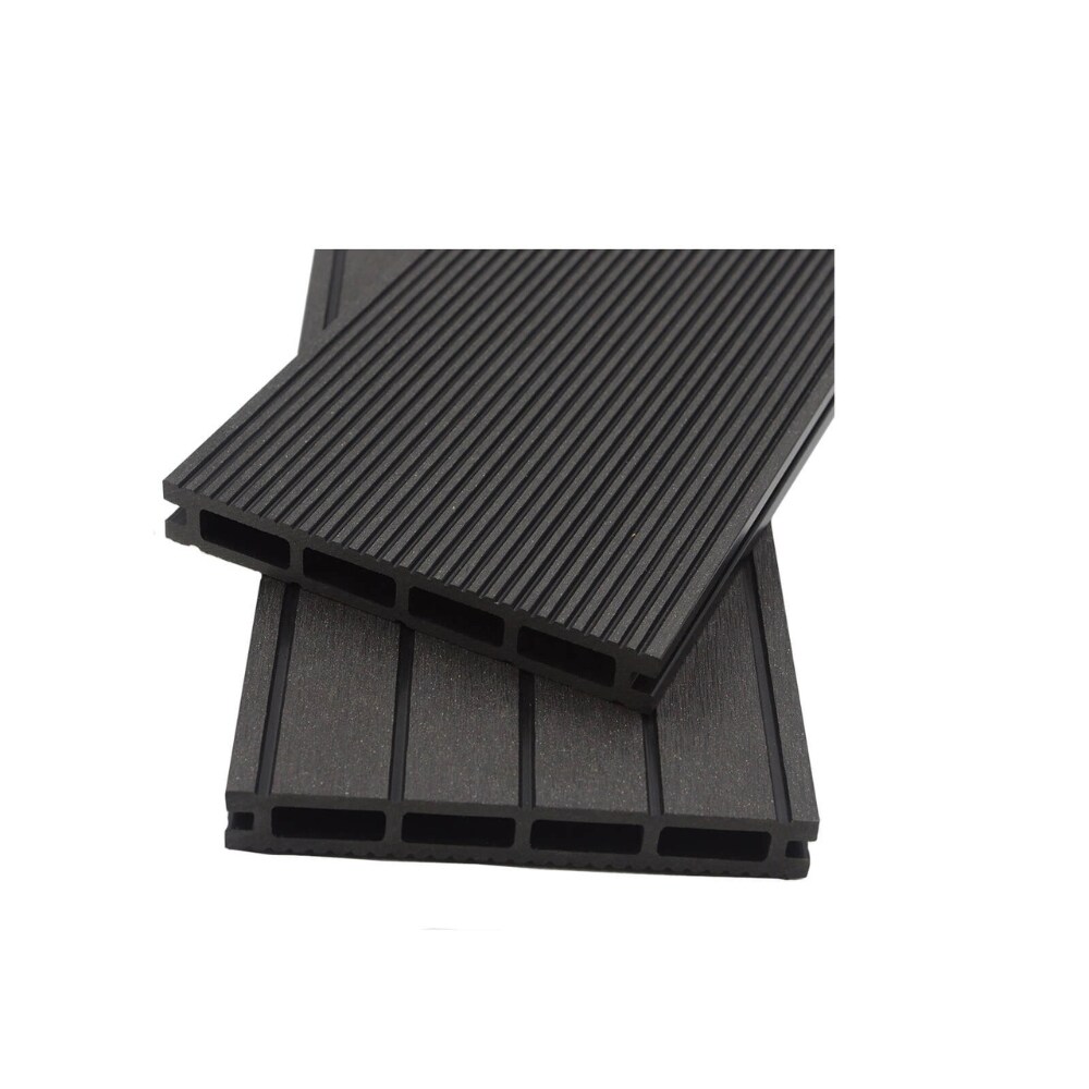 HOME DELUXE Terrassendielen SAMANA - Farbe: Anthrazit, Größe: 2 m²