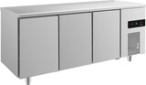 thumbnail of Gastro Edelstahl Kühltisch Umluftkühlung 3 Türen 1865x700x850mm -2/+8°C 474L