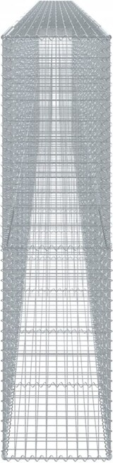 thumbnail of vidaXL Gabione mit Deckel 1200x50x200 cm Verzinktes Eisen