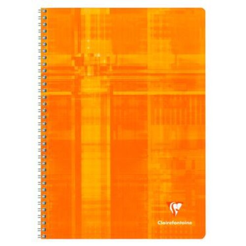 Lot de 10 Cahier Metric A4, 100p./50 feuilles 90 g/m² reliure intégrale, Séyès