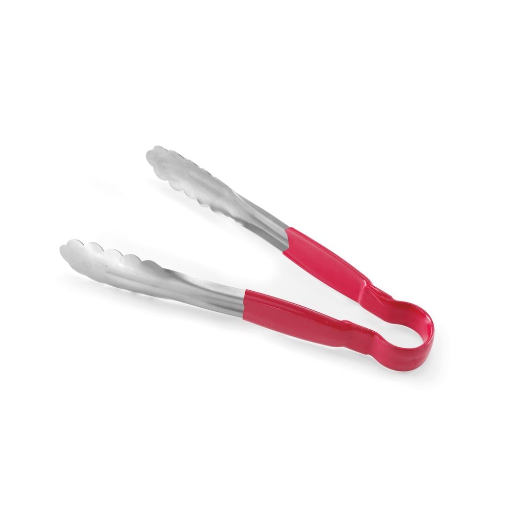 Pince de Service HACCP Rouge - L 250 mm - HENDI