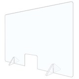 thumbnail of Protection Caisse plexiglass 1000xH680 mm + ouverture 20x15cm Etiq-Etal