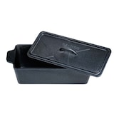 thumbnail of SANTOS BBQ Kastenform K4 mit Deckel, aus Gusseisen, 34 x 13 x 13,5 cm