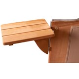 thumbnail of Strandkorb Komplettset - bene living - Schaalsee Teak - PE grau - Modell 510 - inkl. Liftersystem