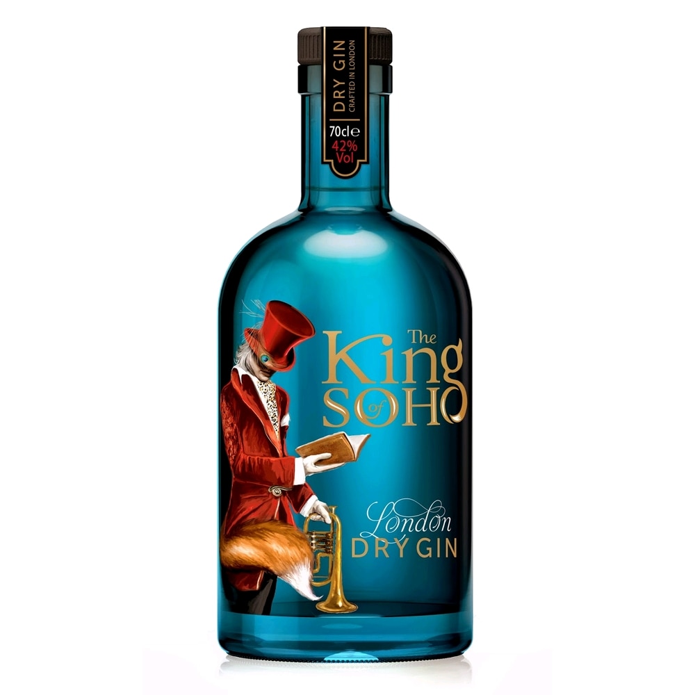 The King of Soho Gin 70cl 42%