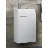 thumbnail of VCM Badmöbel Waschtisch Slito Weiß H. 60 x B. 41 x T. 22 cm