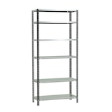 thumbnail of Estante de metal Comfort 6 prateleiras. Antracite/cor branca 2000x1000x400 mm