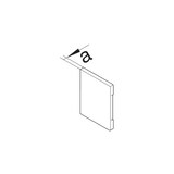 thumbnail of Tehalit Endstück schnittkasch. BRA851706 vws BRA8517069016