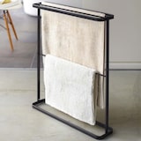 thumbnail of Yamazaki Home Handtuchhalter Handtuchständer stehend Bad freistehend Metall 65x75x15cm schwarz