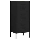 thumbnail of vidaXL Lagerschrank Schwarz 42,5x35x101,5 cm Stahl