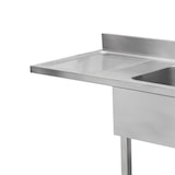 thumbnail of Mueble fregadero industrial de Acero INOX con escurridor 1200x600 mm IZ -  FRE-126
