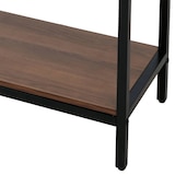 thumbnail of Décoshop26 - Moderner Konsolentisch mit 2 Schubladen und praktischem Stauraum 76 x 109 x 30 cm braunes MDF 04_0009105