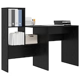 thumbnail of vidaXL Schreibtisch Schwarz Eichen-Optik 131,5 x 50 x 106,5 cm
