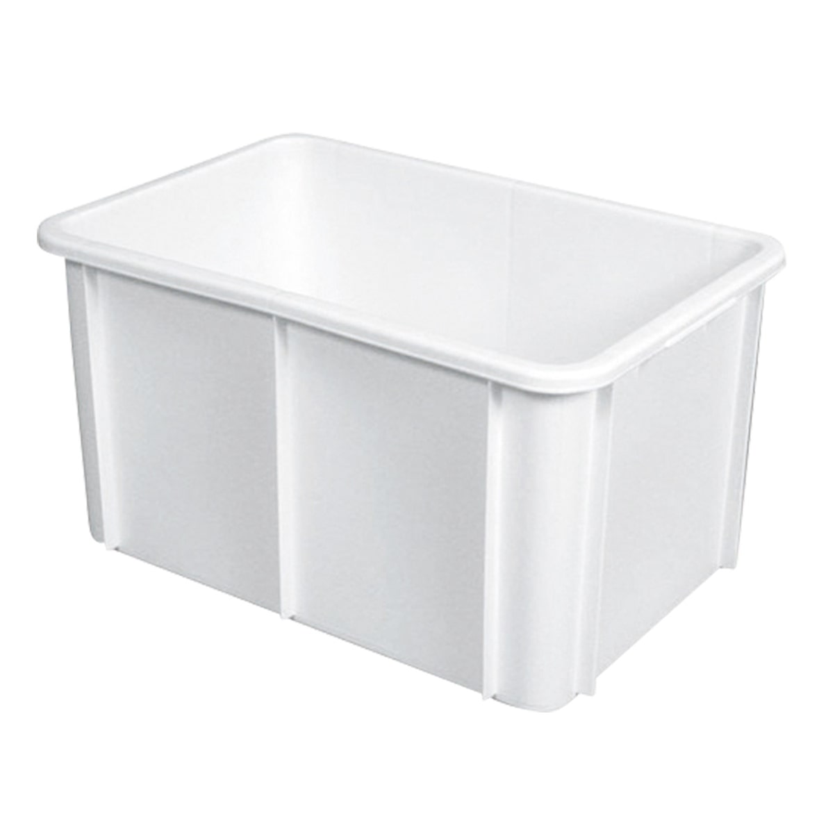 GILAC Bac renforcé 600 x 400 - 55 L - Blanc G119921