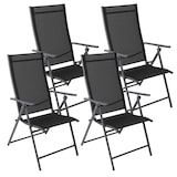 thumbnail of Albatros Gartenstühle 4er Set Aruba Gartenstühle Klappbar mit robustem Metallgestell und hoher Belastbarkeit bequeme Klappstühle