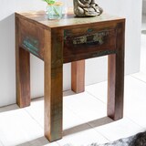 thumbnail of FineBuy Nachttisch KALKUTTA 40 x 40 x 55cm Nachtkästchen Beistelltisch Schublade