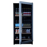 thumbnail of Bierkoelkast Bamberg - Vrijstaand of inbouw - RVS - Bierklimaatkast 192 flessen - 131 x 59.8 x 68.5 cm - Glazen deur