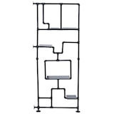 thumbnail of Décoshop26 - Divisória de ambientes em estilo industrial com 5 prateleiras 203 x 80 cm MDF preto e ferro 04_0008756