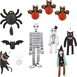 thumbnail of WellHome - Halloween-Dekorationen – Set mit 11 festlichen Hängeteilen