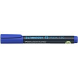 thumbnail of Schneider Permanentmarker Maxx 130, mit Rundspitze, 1 - 3 mm, blau, Gehäuse besteht aus 95% Recycling-Kunststoff