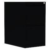 thumbnail of Lüllmann® Hängeregistraturschrank, 2 Schubladen einbahnig, 705 x 400 x 620 mm, tiefschwarz