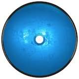 thumbnail of vidaXL Wasbak 42x14 cm gehard glas blauw