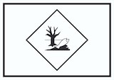 thumbnail of Schild Kenn­zeichen Umwelt­gefähr­dend Symbol Fisch Wasser Baum A3 (297x420mm)