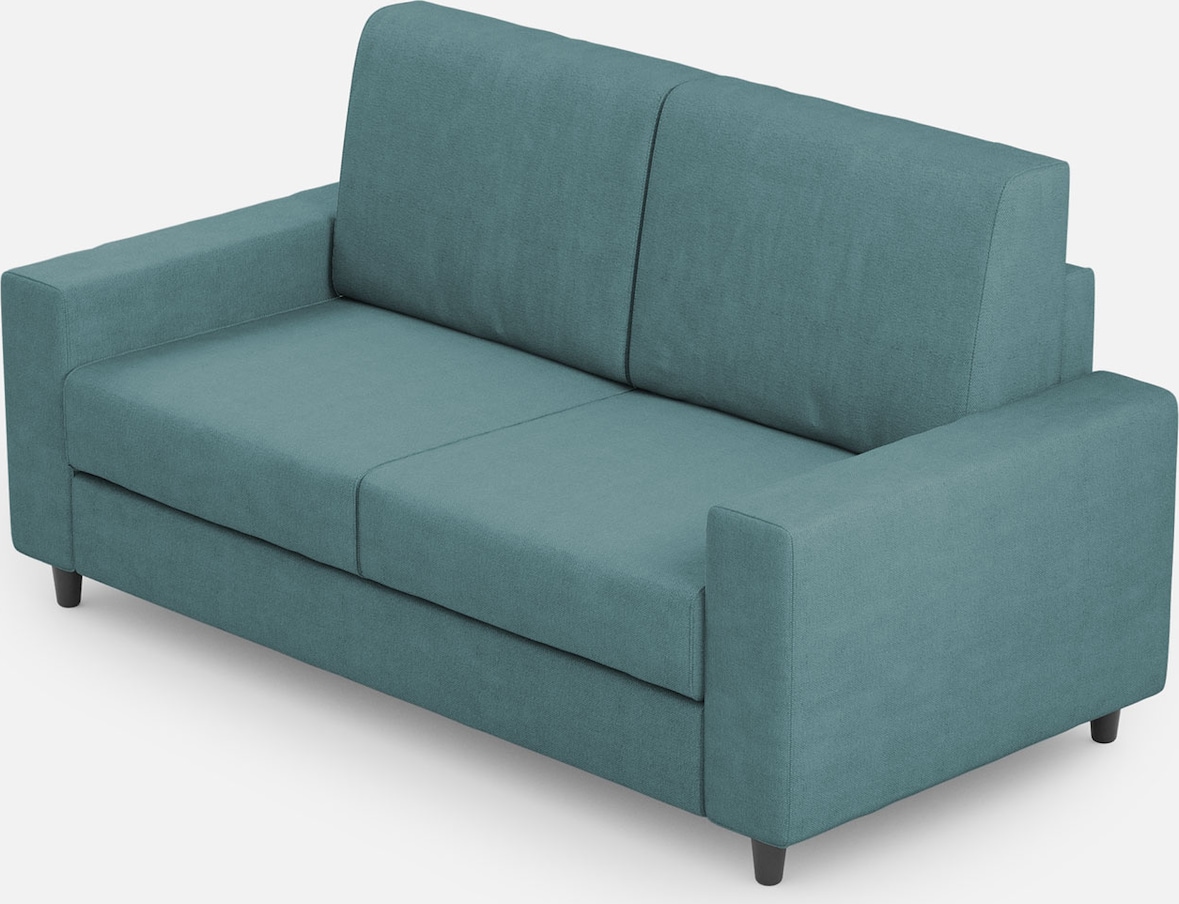 Sakar 2-Sitzer-Sofa (zwei 60-cm-Sitze), Außenmaße L: 148 cm, Farbe Petrol