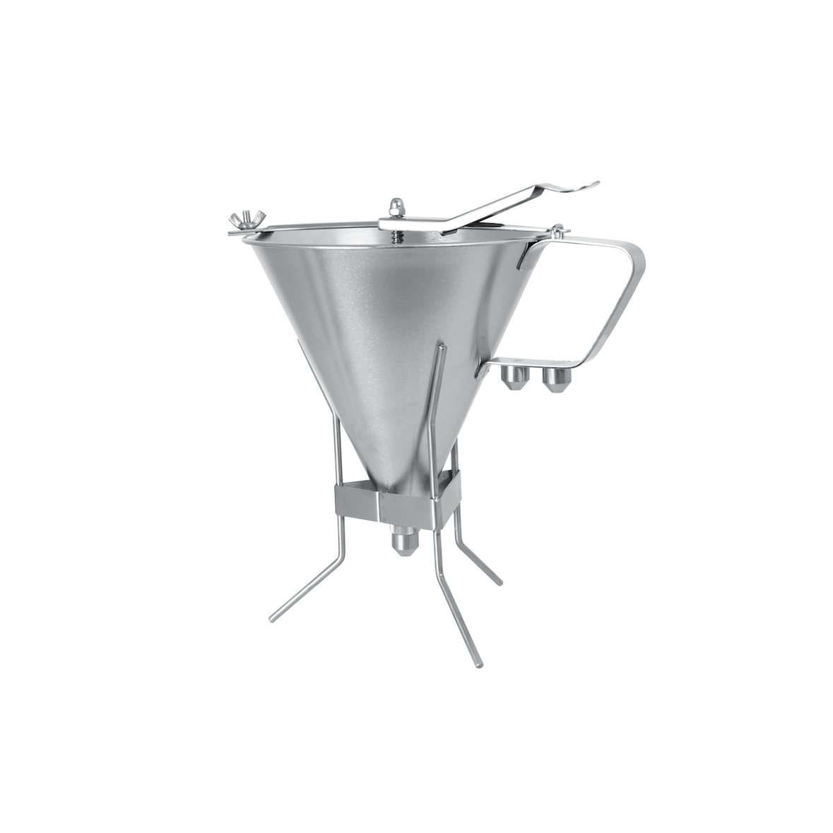 Schneider - Likör- und Fondanttrichter aus Edelstahl, Ø 190 mm, Volumen: 1,5 l