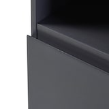 thumbnail of Helloshop26 - Meuble colonne de salle de bain 160 x 30 x 30 cm gris 03_0009953