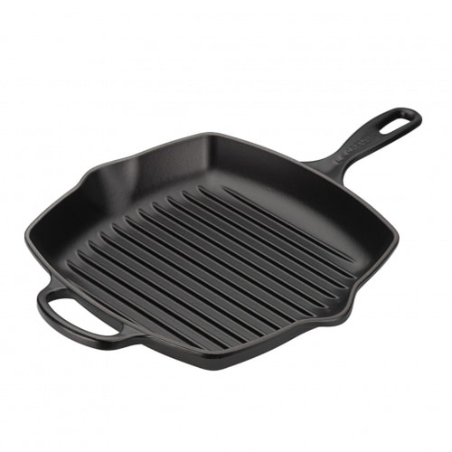 Le Creuset Grillpfanne 26 cm Schwarz