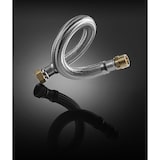 thumbnail of Edelstahl Trinkwasser Panzerschlauch IG/AG 1 1/2 Zoll DN40 500mm DVGW Flexschlauch