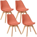 thumbnail of Pack 4 Sillas de comedor Tapizadas Well Home en Color Terracota