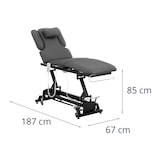 thumbnail of Helloshop26 - Elektrische Massageliege max. Belastung 150 kg schwarz/grau 14_0007761