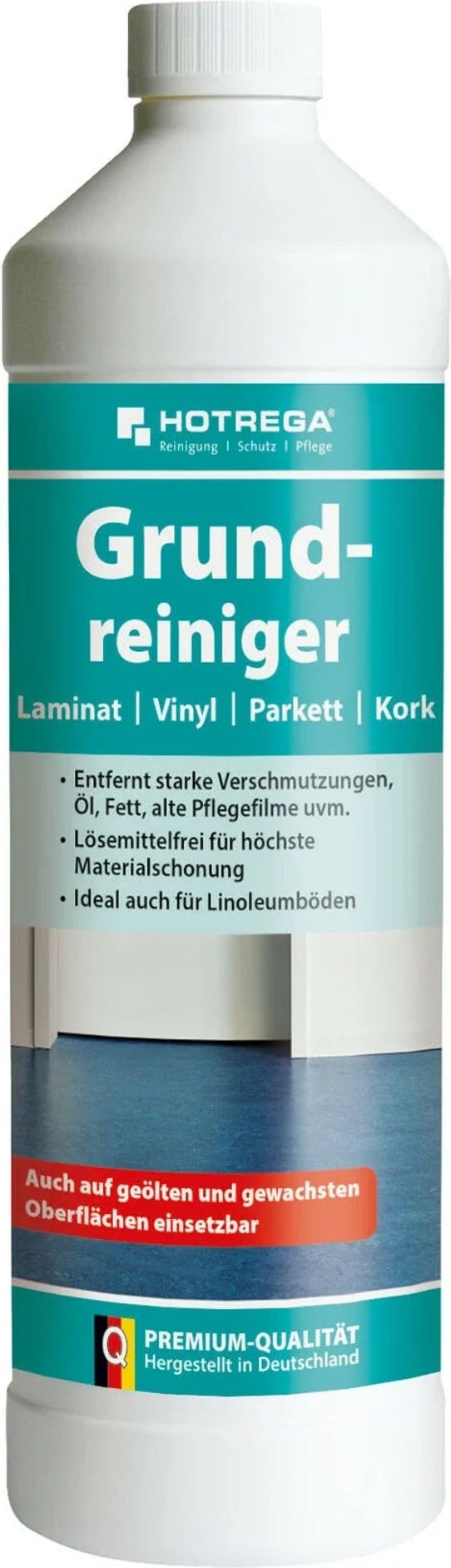 HOTREGA Grundreiniger Laminat/Parkett/Kork/Vinyl 1 Liter