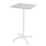thumbnail of Tischbein für Tisch mit Neigungssystem 108 cm aus Weißaluminium - Oviala