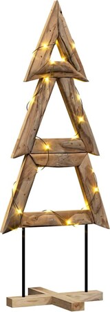 thumbnail of vidaXL Weihnachtsbaum mit Ständer Braun 150 cm Massivholz Teak