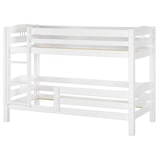 thumbnail of Kinder Etagenbett Kiefer weiß 90x200 Doppel-Bettkasten Rollroste Matratzen Stockbett 60.10-09WMS2