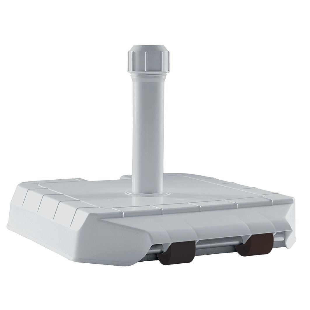 Base para sombrilla 39 Kg, en cemento con revestimiento de plástico