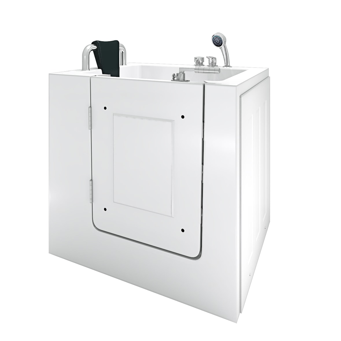 Senioren Sitzbadewanne Sitzwanne Badewanne mit Tür S02-A-L 78x100 cm