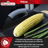 thumbnail of Magefesa Prisma - Plancha Teppanyaki 41x27cm Negra, Acero Inoxidable 18/10, Libre de PFOA/PFTE, Fácil Limpieza, Para Todo Tipo de Cocinas, Inducción