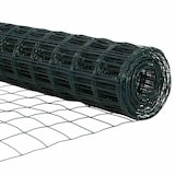 thumbnail of vidaXL Zaun mit Pfosten Grün 1,2 x 25 m Stahl